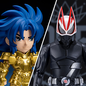 TOPICS [Released on March 11th at general stores] KAMEN RIDER GEATS Entry Raise Form, SAINT SEIYA ARTlized - Gathering! A total of 2 products, the strongest gold saints, are now on sale!