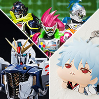 TOPICS [Released at general stores on March 25] Three new products: Gundam F91, KAMEN RIDER EX-AID, and Gin Tama!