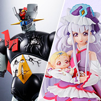 TOPICS [TAMASHII web shop] MAZINGER Z D.C. Damage ver. anime color, CURE AMOUR & HUGTAN will be available for order on 6/14(Fri.) at 4pm!