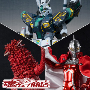 TOPICS [TAMASHII web shop] Orders for mass-produced νGundam, Pandon, and Ultraseven will start at 16:00 on 10/3 (Mon.)!