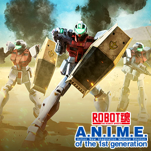 Special Site [ROBOT SPIRITS ver. A.N.I.M.E.] The "Jim Commando" used by the MS Experimental Unit (a.k.a. Guinea Pig Unit) is now available!