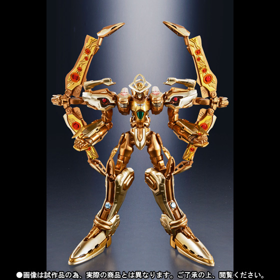 スーパーロボット超合金 ゴールドソーラーアクエリオン 02