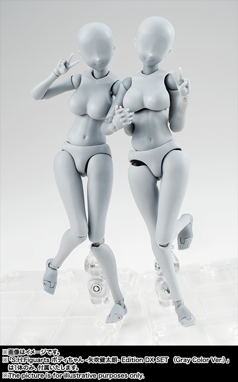 S.H.Figuarts ボディちゃん -矢吹健太朗- Edition DX SET (Gray Color Ver.) 15