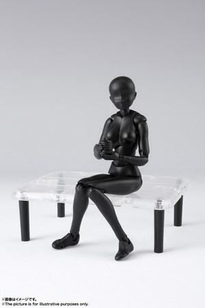 S.H.Figuarts ボディちゃん DX SET 2（ Solid black Color Ver.） 10