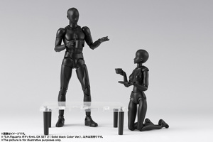S.H.Figuarts ボディちゃん DX SET 2（ Solid black Color Ver.） 12