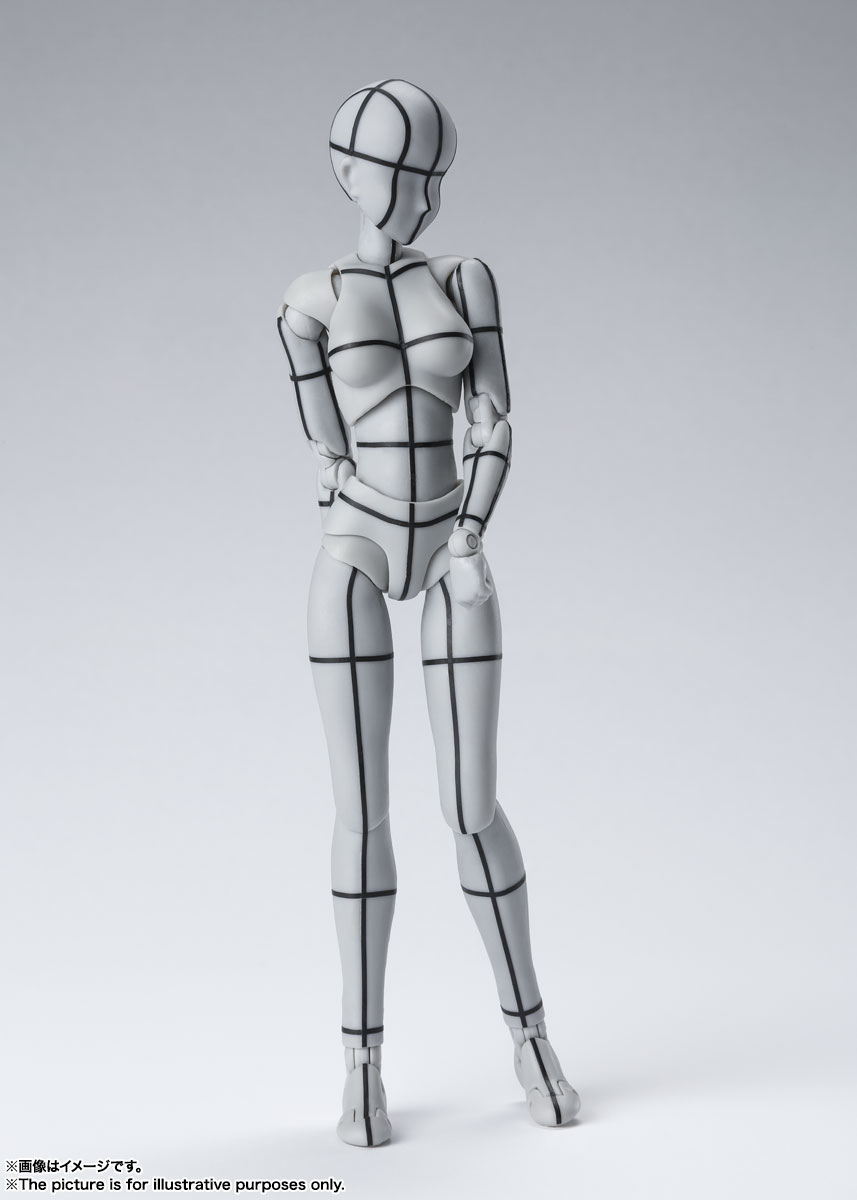 SHFiguarts Body-chan -Wireframe- (Gray Color Ver.) 01