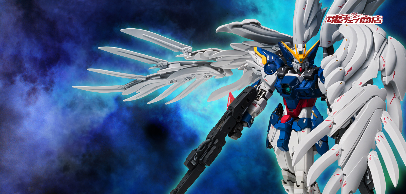 Gundam W Figure GUNDAM FIX GUNDAM FIX FIGURATION METAL COMPOSITE METAL COMPOSITE WING GUNDAM ZERO (EW Version) Noble Color Ver.