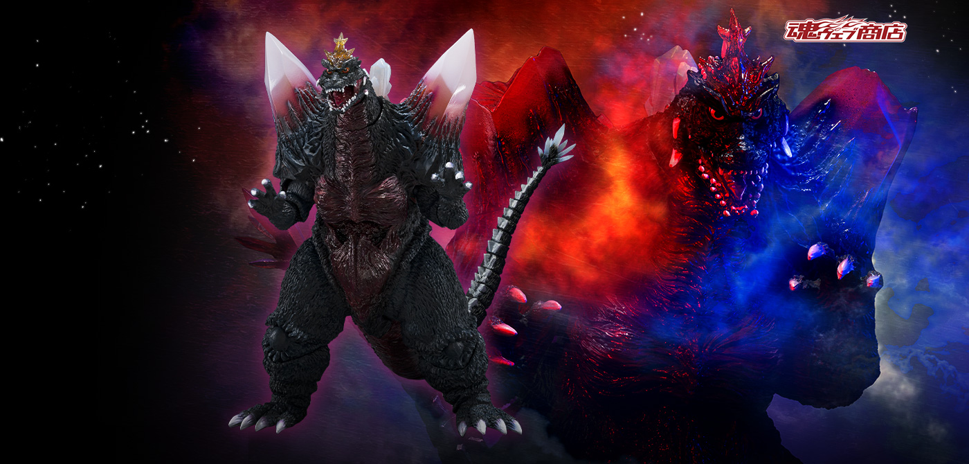 Godzilla vs SpaceGodzilla Figure S.H.MonsterArts SPACEGODZILLA FUKUOKA DECISIVE BATTLE Ver.
