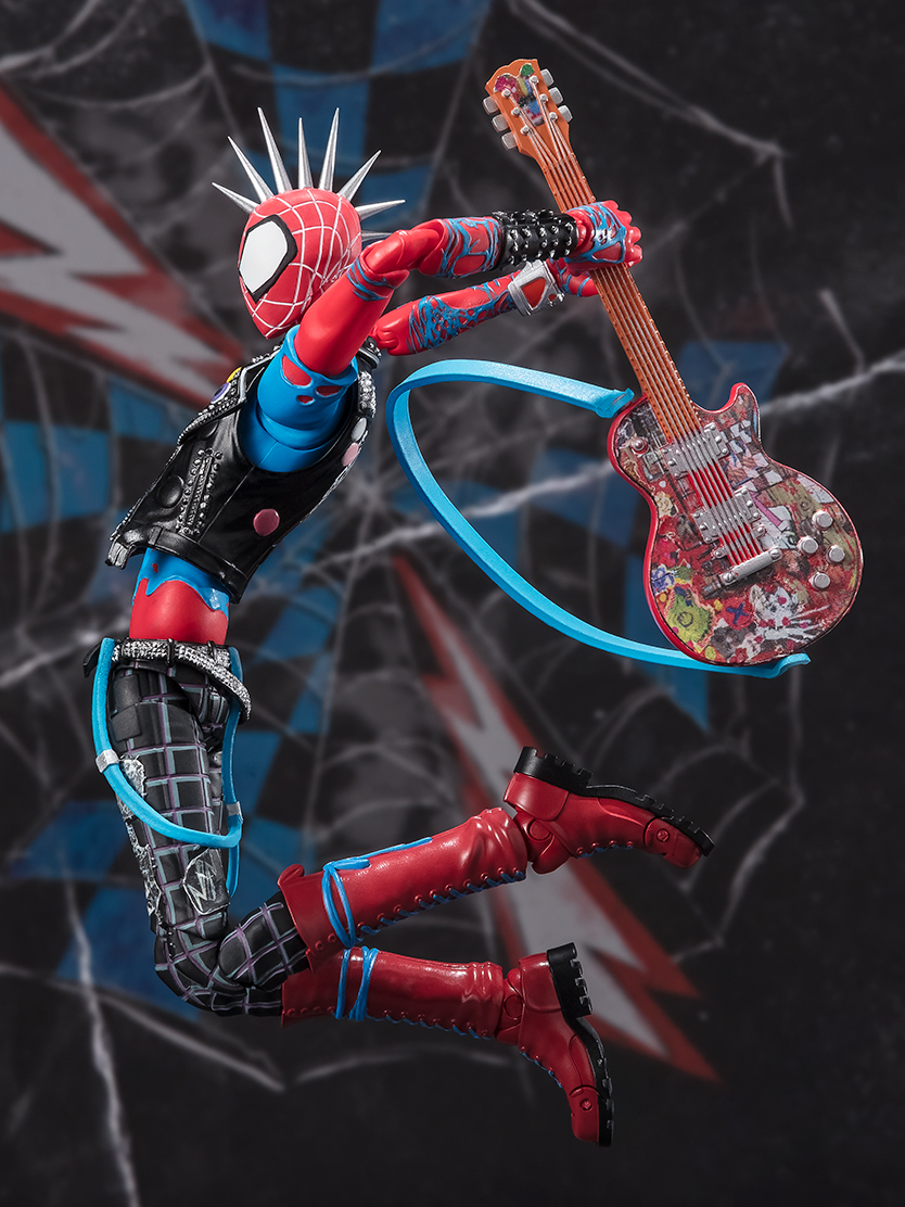 Spider-Man: Across the Spider-Verse Figures: S.H.Figuarts SPIDER-PUNK(Spider-Man: Across the Spider-Verse)