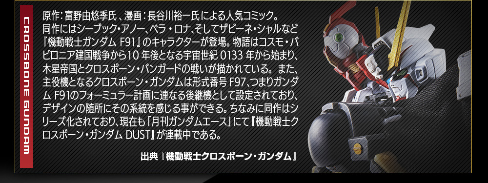 Metal Build XM-X1(F97) Crossbone Gundam X-1