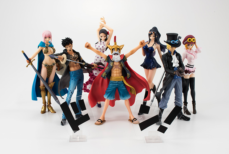 Characters from One Piece : Episode of DRESSROSA